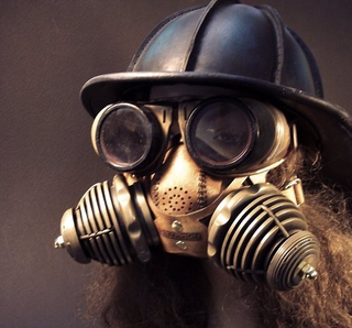 Illustration for article titled Gas Masks That Turn Biochemical Warfare Into Art